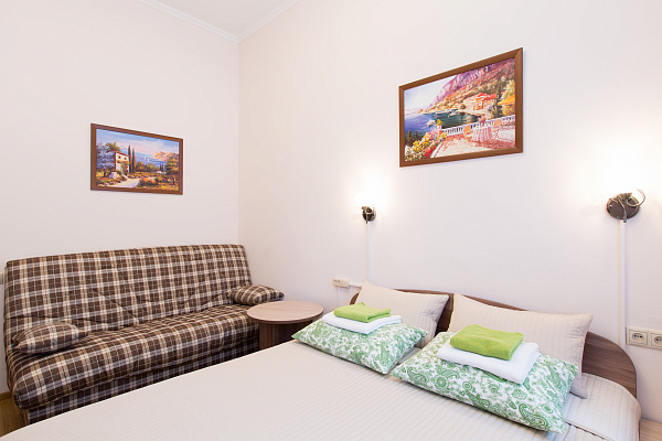 Отель Город. Трехместный номер (эконом). Москва.